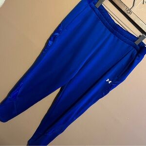 Under Armour UA Command Warm-Up Pants Cobalt Blue Women's Size XL